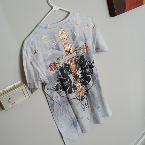 White Nobility Graphic Tee Medium - Picture 5 of 6